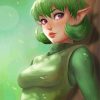 Elf Saria Legend Of Zelda Paint by number