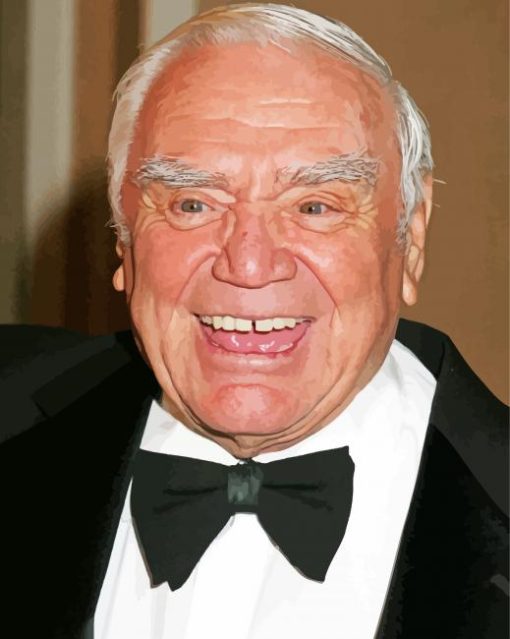 Ernest Borgnine Paint by number