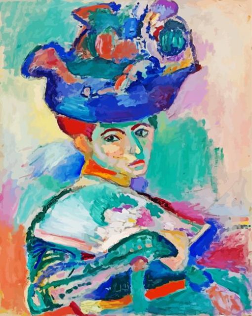 Fauvism Matisse Woman paint by number