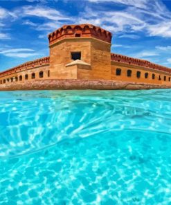 Fort Jefferson paint by number