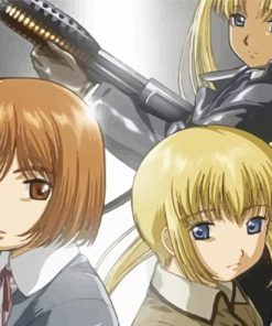 Gunslinger Girl Anime Paint by number