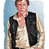 Han Solo Illustration Art paint by number