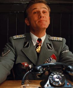 Hans Landa Inglourious Basterds paint by number