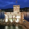 Italy Rapallo Castle At Night paint by number