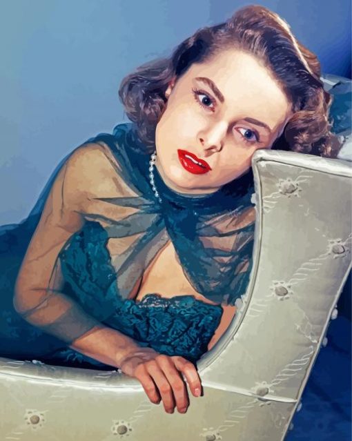 Janet Leigh Actress paint by number