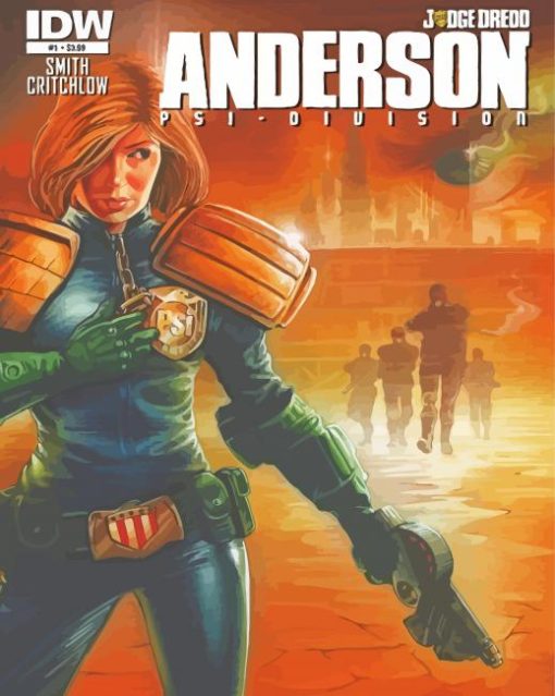 Judge Anderson Poster Paint by number