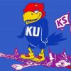 Ku Jayhawks paint by number