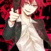 Karma Akabane Assasination Classroom Anime paint by number