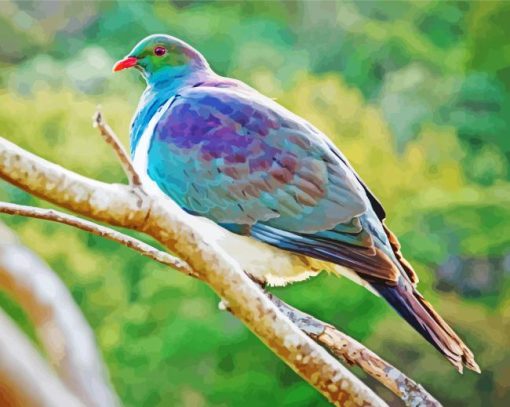 Kereru On Stick Paint by number