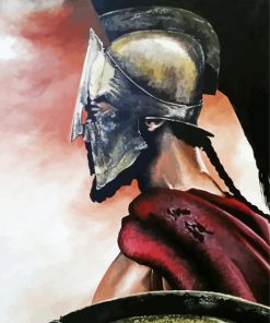 King Leonidas paint by number