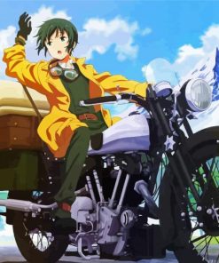 Kino No Tabi The Beautiful World Character paint by number