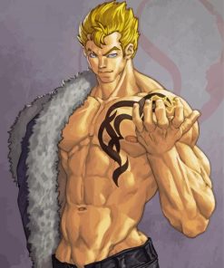 Laxus Dreyar Art paint by number