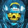 Los Angeles Chargers Art Illustration paint by number