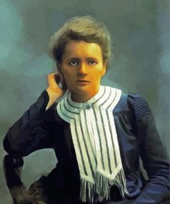 Marie Curie Portrait paint by number