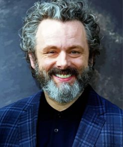 Michael Sheen paint by number