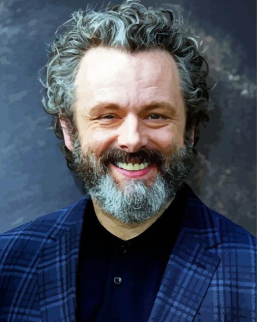 Michael Sheen paint by number