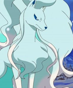 Ninetales paint by number