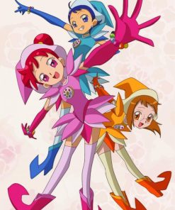 Ojamajo Doremi Japanese Anime paint by number