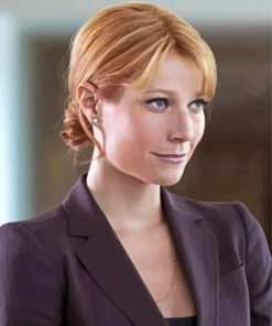 Pepper Potts paint by number