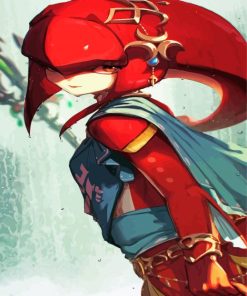 Princess Mipha paint by number