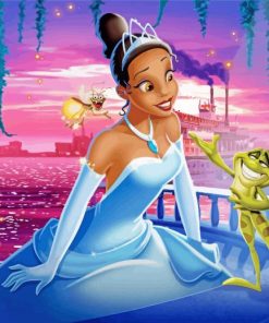 Princess And Frog paint by number