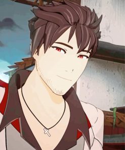 Qrow Branwen paint by number