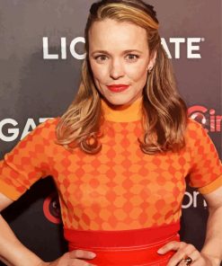 Rachel McAdams paint by number