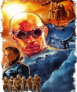 Riddick Illustration paint by number