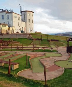 Rocky Pines Adventure Golf Llandudno paint by number