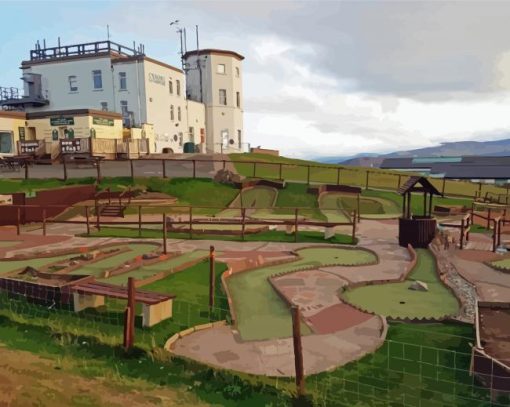 Rocky Pines Adventure Golf Llandudno paint by number