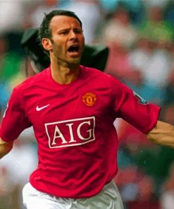 Ryan Giggs Player paint by number