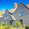 Salem The House Of The Seven Gables paint by number