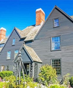 Salem The House Of The Seven Gables paint by number