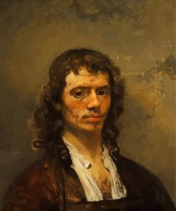 Self Portrait Carel Fabritius paint by number