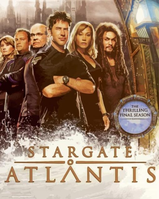 Stargate Atlantis paint by number