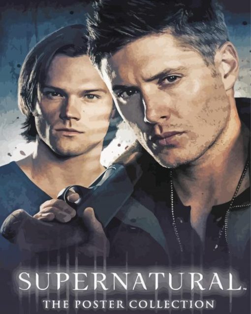 Supernatural Poster paint by number