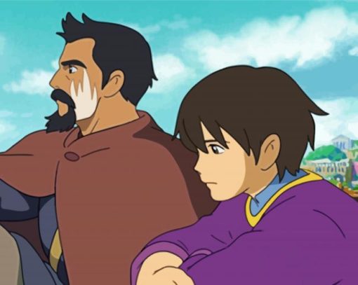 Tales From Earthsea Anime paint by number