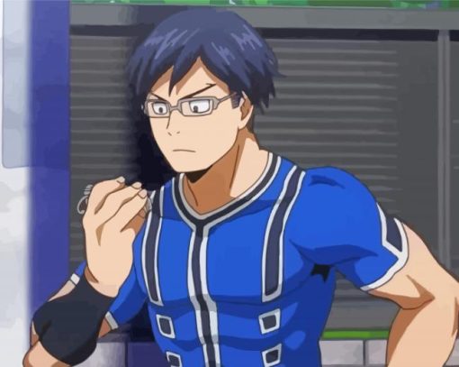 Tenya Iida Anime Character paint by number