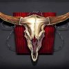 The Bull Skull paint by number