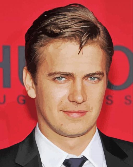 The Canadian Hayden Christensen paint by number