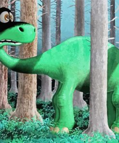 The Good Dinosaur Arlo Paint by number