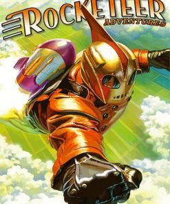 The Rocketeer Movie paint by number