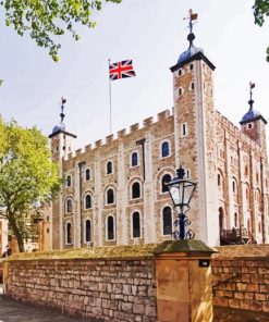 Tower Of London Building paint by number