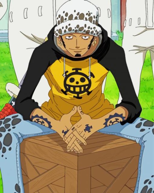 Trafalgar Law paint by number