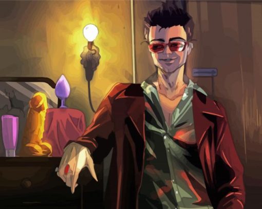 Tyler Durden paint by number