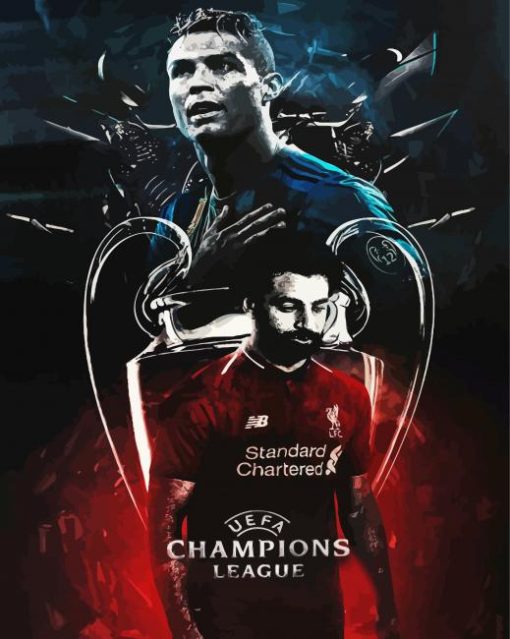 Uefa Champions League Poster paint by number