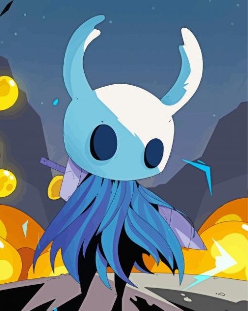 Vessel Hollow Knight paint by number