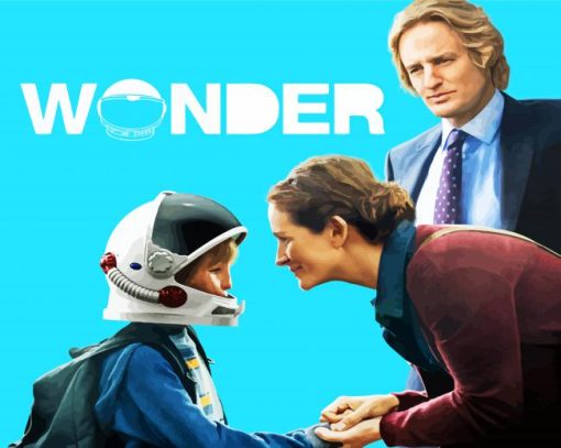 Wonder Movie Poster paint by number