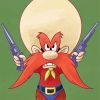 Yosemite Sam Art paint by number