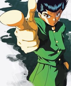 Yusuke Urameshi Anime paint by number